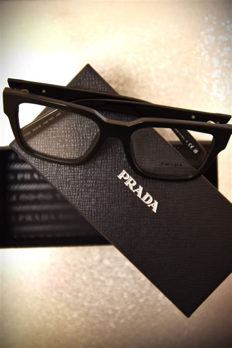 Prada PR 08ZV Square Eyeglasses 